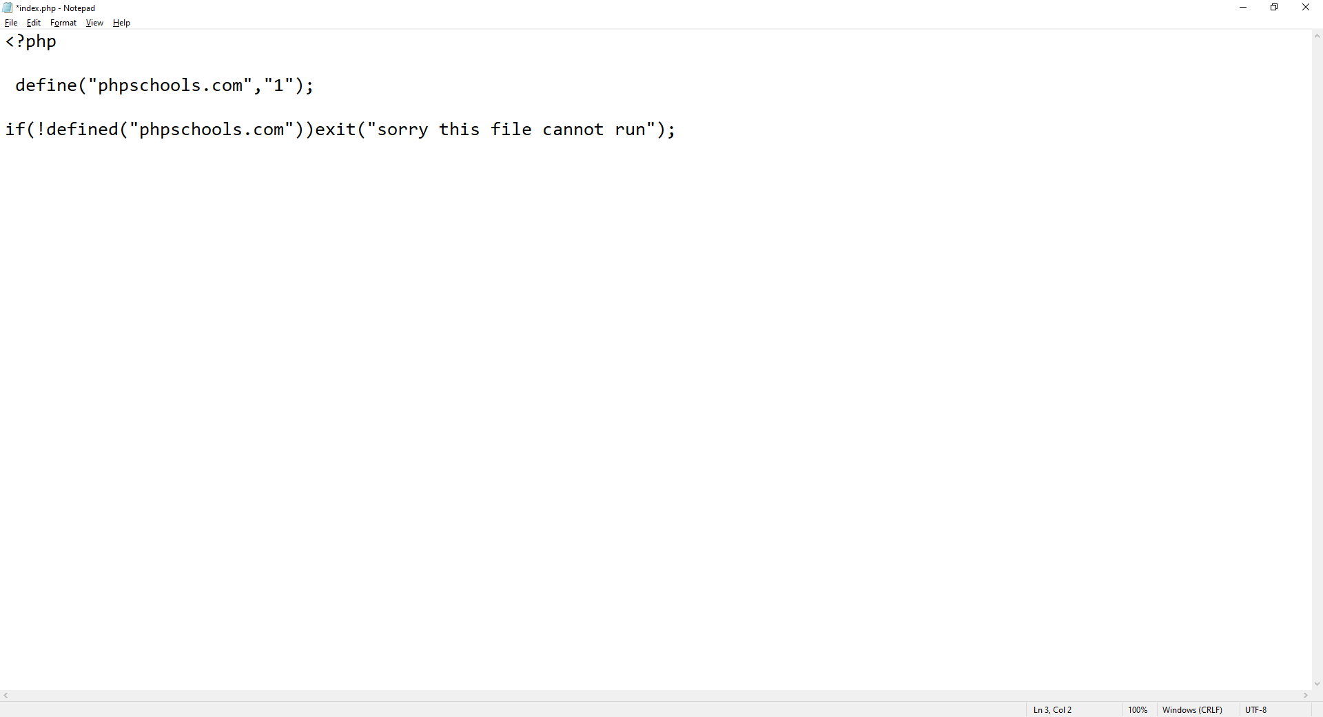 PHP Constants and define
