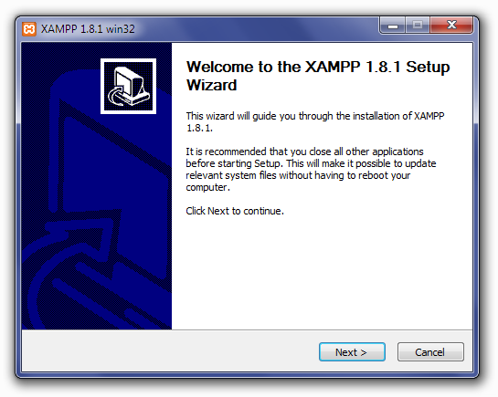  Setting Up a Local Development Environment installing xampp 3