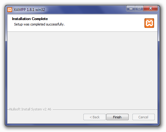 installing xampp 81